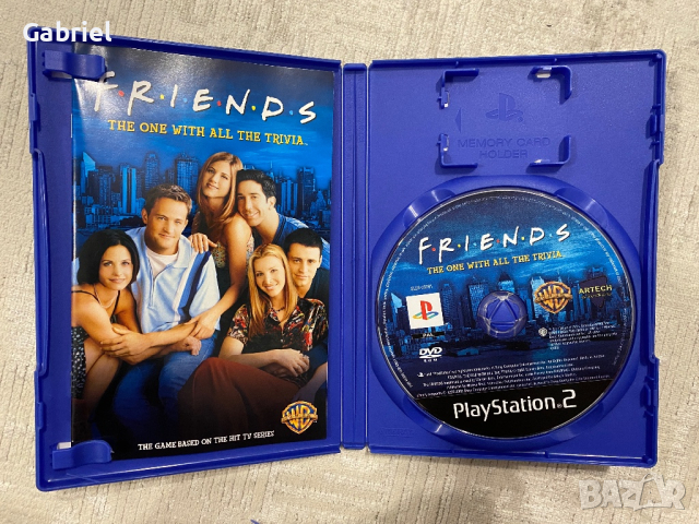 Friends The One with All the Trivia PS2, снимка 2 - Игри за PlayStation - 44603170