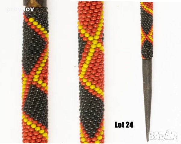 Копие-Асагаи от времето на Шака Зулу -53см., снимка 5 - Антикварни и старинни предмети - 52074562