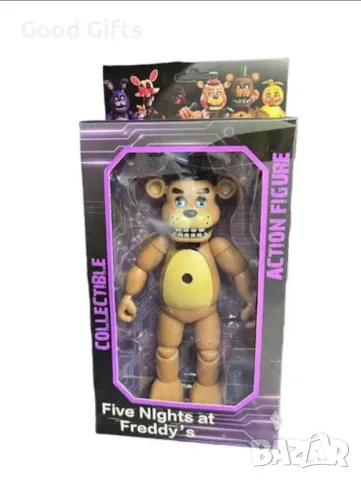 Светеща Фигурка Five Nights at Freddys FNAF, Фигурки Фреди , снимка 2 - Фигурки - 48931377