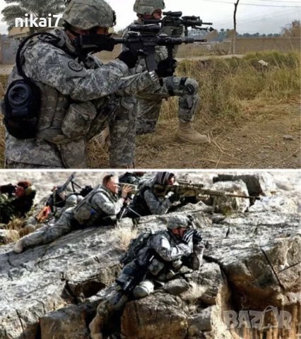 тактически наколенки+налакЪници 4бр пейнбол еърсофт военна игра, снимка 8 - Бойно оръжие - 42056155