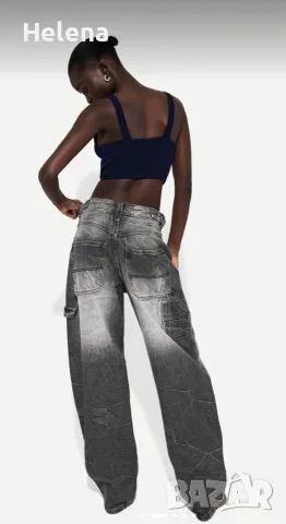 Дамски дынки Bershka, снимка 2 - Дънки - 55741097