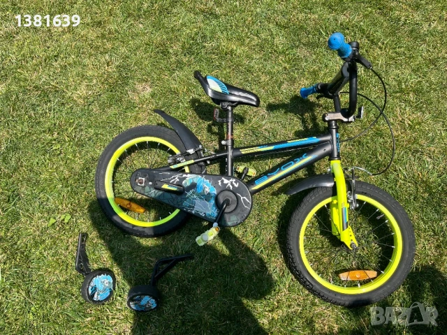 Детско колело Byox Monster 16“, снимка 2 - Детски велосипеди, триколки и коли - 50639093