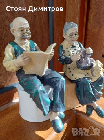 Прекрасни фигури от изкуствен камък полетизин, красива изработка ръчна , снимка 10 - Антикварни и старинни предмети - 52281362