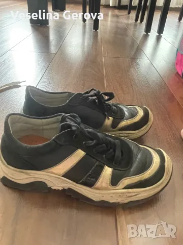 Естествена кожа обувки ортопедични 36 номер, снимка 2 - Детски маратонки - 50081242