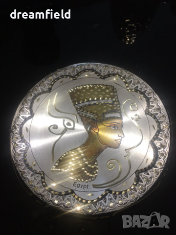 Декоративни чинии с египетски мотиви 9 броя, снимка 9 - Декорация за дома - 24879283