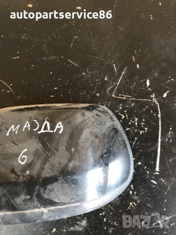 Ляво странично огледало за Mazda 6 2.0D черен цвят (2002-2006) 015797