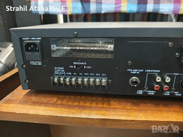 MONACOR PA 1200 - Усилвател, снимка 9 - Ресийвъри, усилватели, смесителни пултове - 53598312