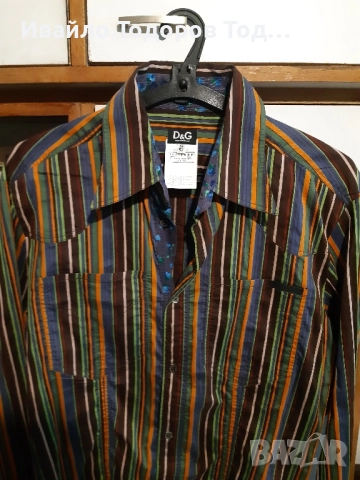 Мъжка бутикова риза D&G - made in Italy , снимка 5 - Ризи - 51553755