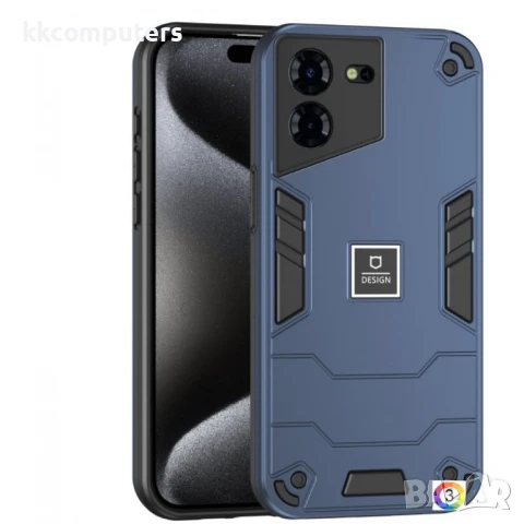 Tecno Pova 5 Pro 2 in 1 Удароустойчив Калъф и Протектор