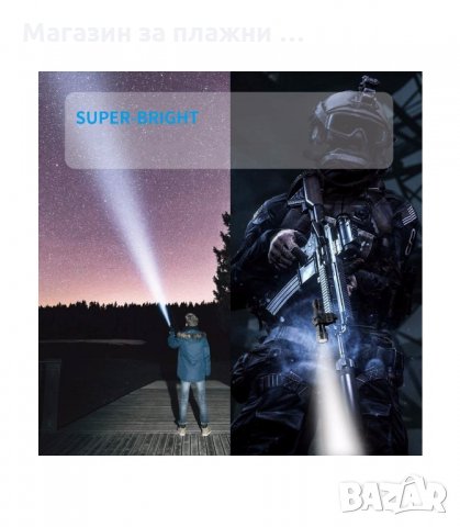 СУПЕР МОЩЕН XHP50.2 ФЕНЕР С РЕАЛНИ 1800 ЛУМЕНА - код 2720, снимка 8 - Къмпинг осветление - 33921036