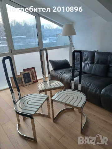 Хромирани трапезни столове 