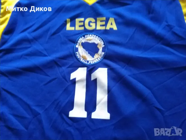 Тениска на Босна и Херцеговина Легеа №11 Един Дзеко-2 броя размер М и Л, снимка 10 - Футбол - 44217270