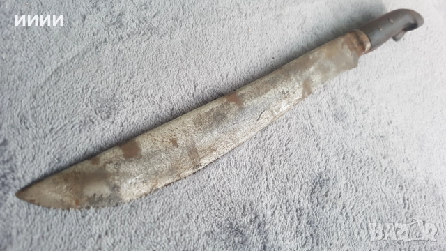 Нож каракулак аламия с кания, снимка 3 - Антикварни и старинни предмети - 52053848