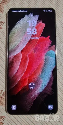 Отличен Samsung S21 5G Duos 256 GB 8 GB Ram Android 15, снимка 2 - Samsung - 47960171