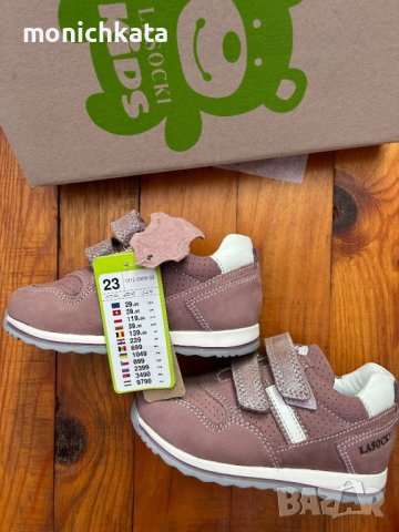 Детски обувки от естествена кожа Lasocki, снимка 2 - Детски маратонки - 41186982