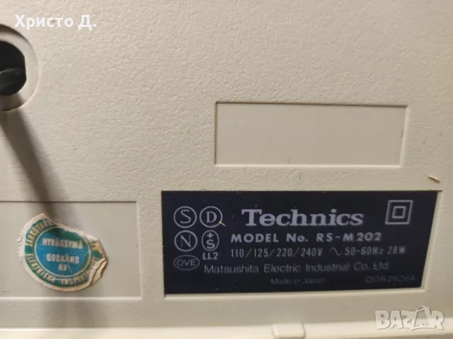 Technics RS-M202, снимка 5 - Декове - 48879641