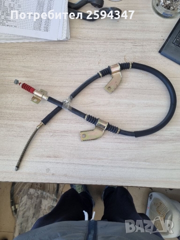 SSANGYONG MUSSO 2.3-2.9D-TD 3.2CC BENZIN 1996-2005г ЖИЛО РЪЧНА ЛЯВО ДИСК SS