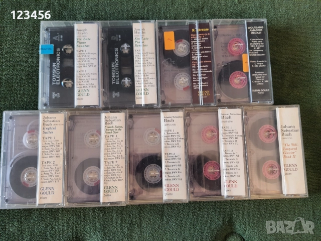 Glenn Gould , снимка 2 - Аудио касети - 52438123