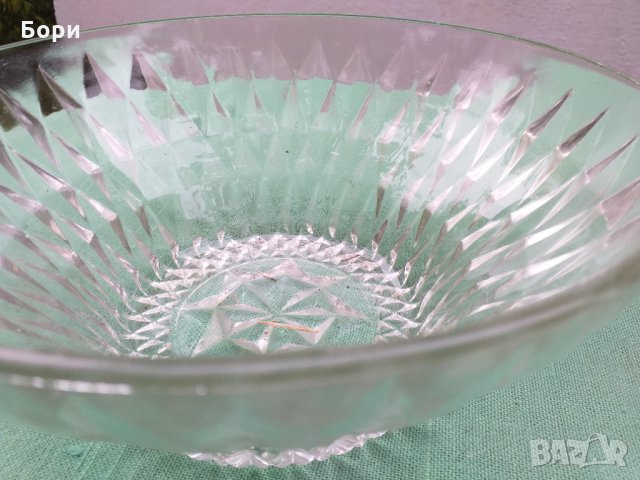 Българско стъкло фруктиера,купа и др, снимка 15 - Аксесоари за кухня - 34340000