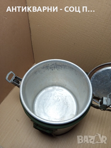 Соц Стара Военна Термо Бака 10лт., снимка 8 - Антикварни и старинни предмети - 51643823