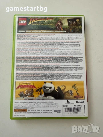 Lego Indiana Jones & Kung Fu Panda за Xbox 360, снимка 2 - Игри за Xbox - 50842068