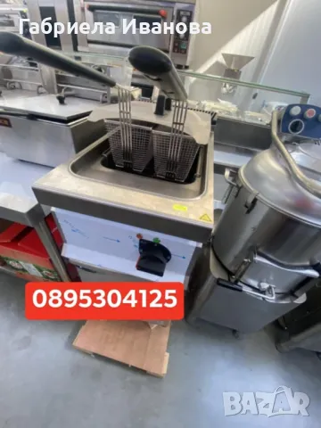Професионални електрически фритюрници 110лв, снимка 6 - Обзавеждане на кухня - 49093727