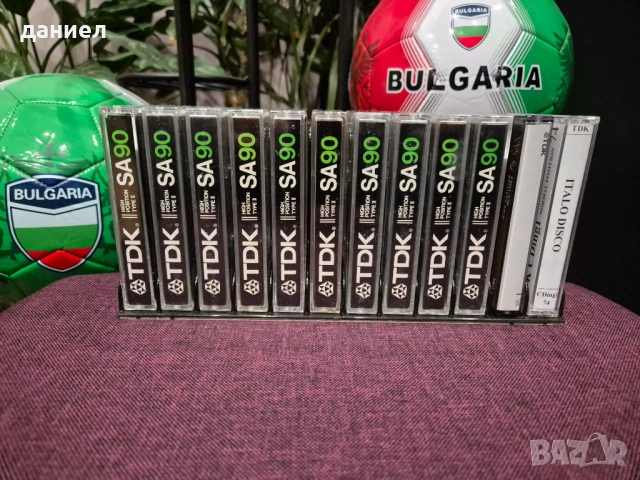 Качествени аудио касети TDK SA90 - TYPE II - хромна лента - Made in Japan + подарък