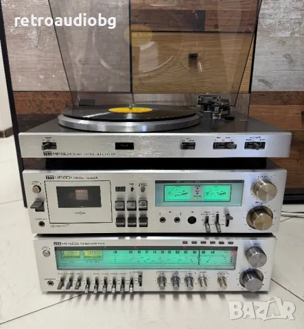 💥Винтидж аудио система - сет ITT HIFI 8033, HIFI 8021, HIFI 8013 модел 1978-1980 г.💥, снимка 1