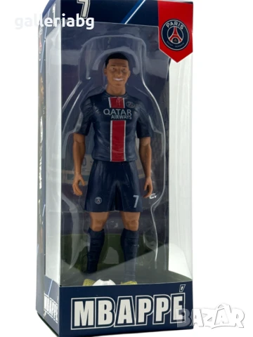 Фигурка на футболиста Kylian Mbappe – PSG | Колекционерска играчка Мбапе Пари Сен Жермен