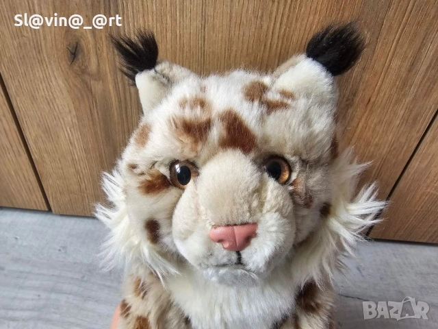 Реалистична котка Риз - плюшена играчка, снимка 2 - Плюшени играчки - 53501941
