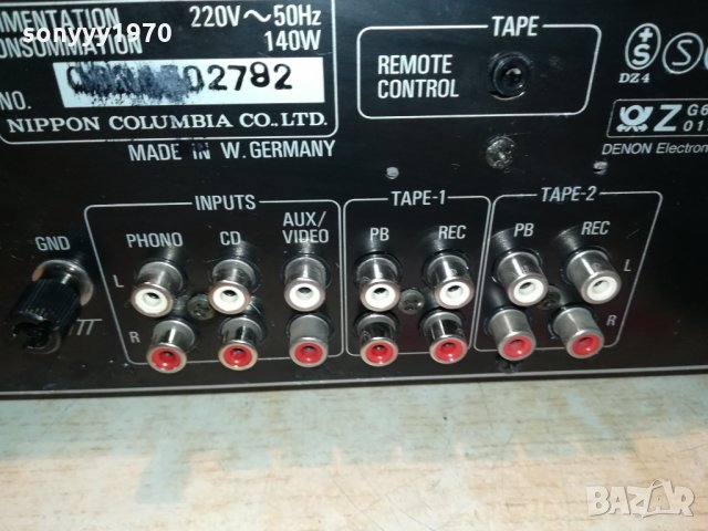 denon 3head deck+denon receiver 1502221108, снимка 18 - Ресийвъри, усилватели, смесителни пултове - 35794072