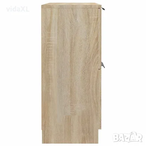 vidaXL Сайдборд, сонома дъб, 60x30x70 см, инженерно дърво, снимка 6 - Бюфети - 56148053