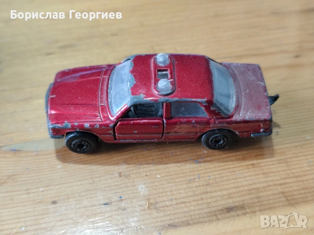Количка български matchbox mercedes 450 sel
