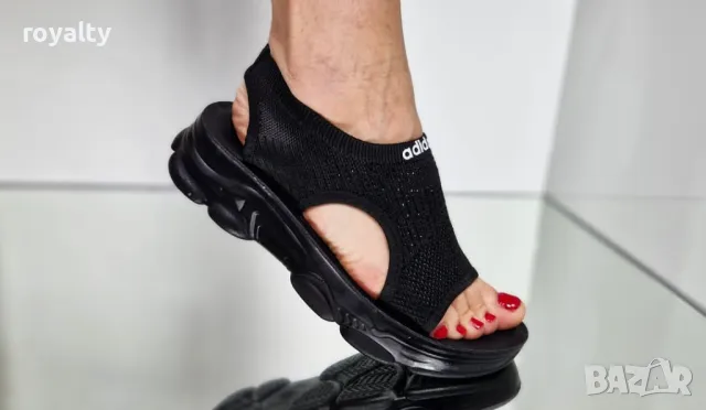 Nike черни дамски сандали , снимка 6 - Сандали - 50394388