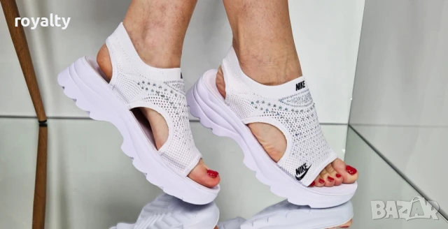 Nike бели дамски сандали , снимка 9 - Сандали - 51028550