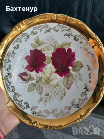 Позлатена купа , снимка 2 - Антикварни и старинни предмети - 51216198