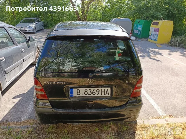 Продавам Мерцедес А170 95кс.2003г., снимка 7 - Автомобили и джипове - 50303272