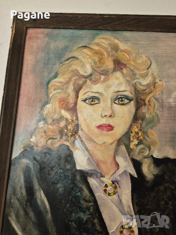 Портрет- Людмила Поптошева, снимка 6 - Картини - 53470400