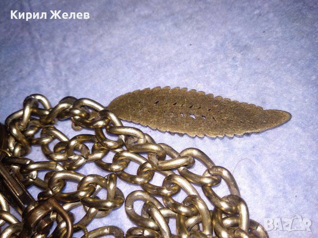 КРАСИВ СТИЛЕН МЕСИНГОВ КЮСТЕК ВЕРИЖКА СИНДЖИРЧЕ За КЛЮЧОДЪРЖАТЕЛ 36900, снимка 8 - Колиета, медальони, синджири - 40392506