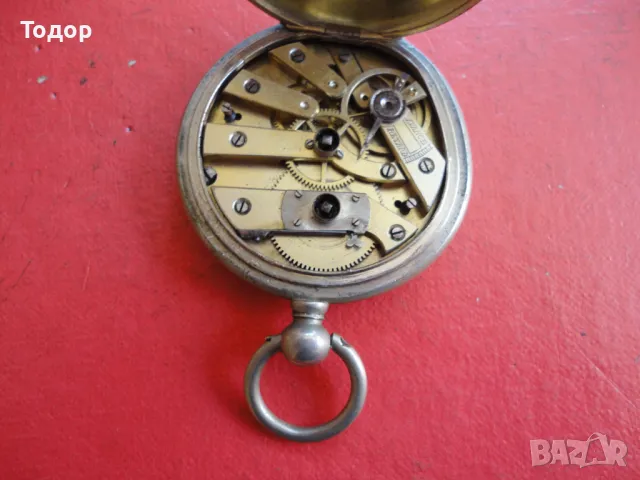 Старинен джобен часовник 19 век , снимка 5 - Мъжки - 47480616