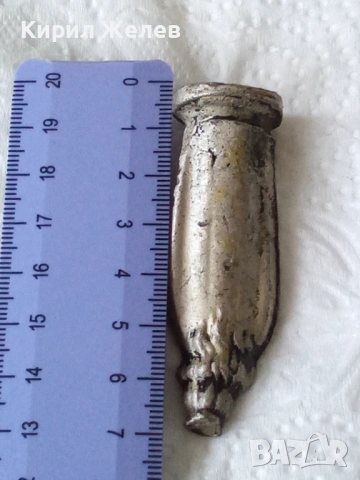 Мака старинна фигурка на светец 53765, снимка 4 - Колекции - 53530418