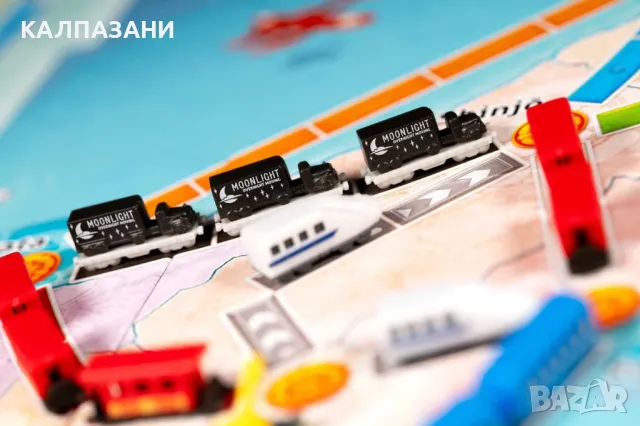 TICKET TO RIDE: DELUXE TRAIN SET 20TH ANNIVERSARY - асортимент, снимка 4 - Игри и пъзели - 48876671