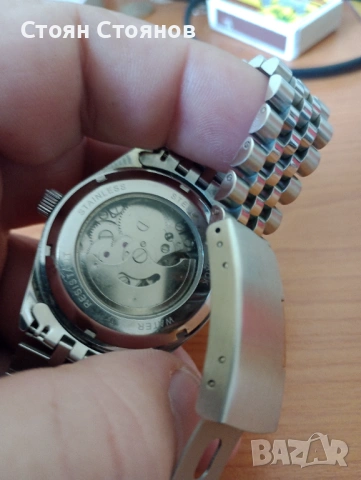 Мъжки автоматик часовник, снимка 7 - Мъжки - 53723142
