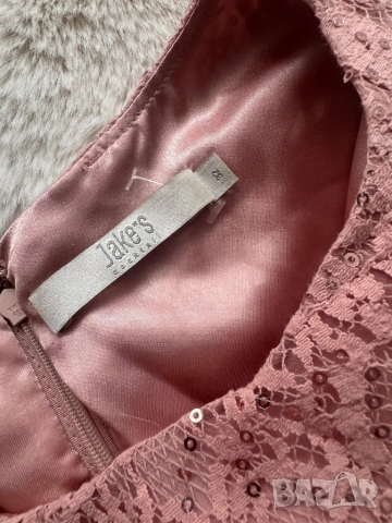 Розова коктейлна рокля Jake’s Cocktail , снимка 4 - Рокли - 52097429