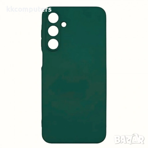 Силиконов кейс iPaky матиран, За Samsung Galaxy S26, Тъмнозелен и Протектор, снимка 2 - Калъфи, кейсове - 53475896