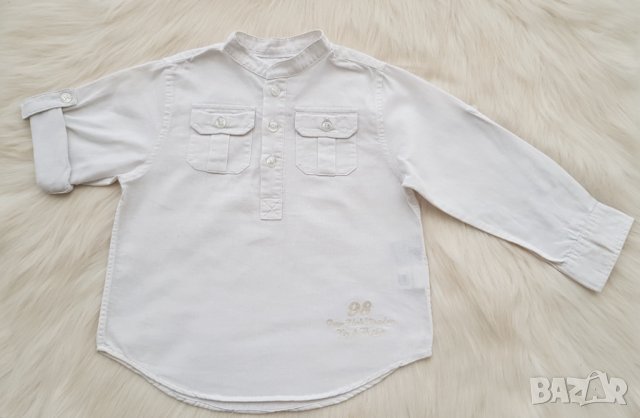 Детска риза памук и лен размер 3 години, снимка 8 - Детски ризи - 41170062