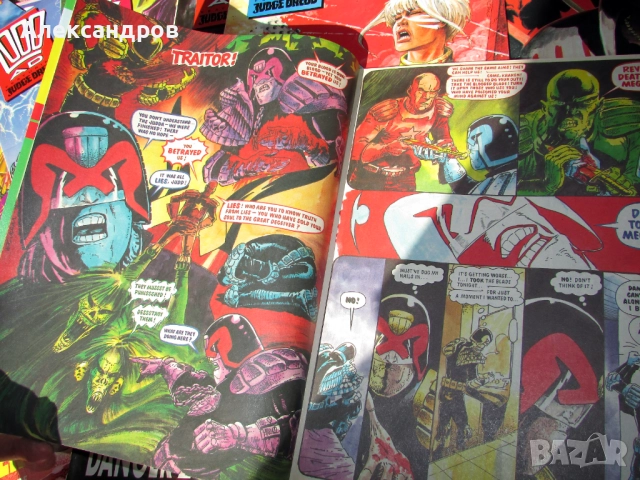 Cyberpunk 16 поредни бр. 2000 AD Judge Dredd киберпънк, снимка 3 - Списания и комикси - 51482120