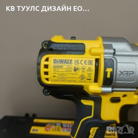 Нов модел винтоверт DEWALT DCD999NT, снимка 2 - Винтоверти - 44499172