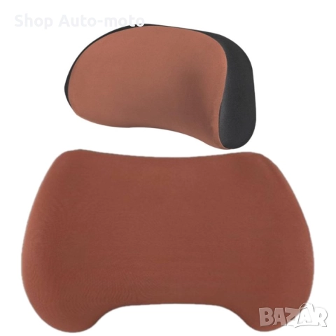 К-т ортопедични възглавници Automat - сваляеми калъфи и вложка от мемори пяна, подобрява стойката