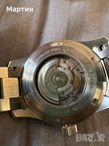 Автоматичен часовник ХАМИЛТЪН - HAMILTON KHAKI FIELD 42MM H70515137, снимка 9 - Мъжки - 52398430